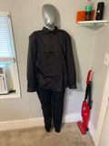 Black dressy men’s street outfit